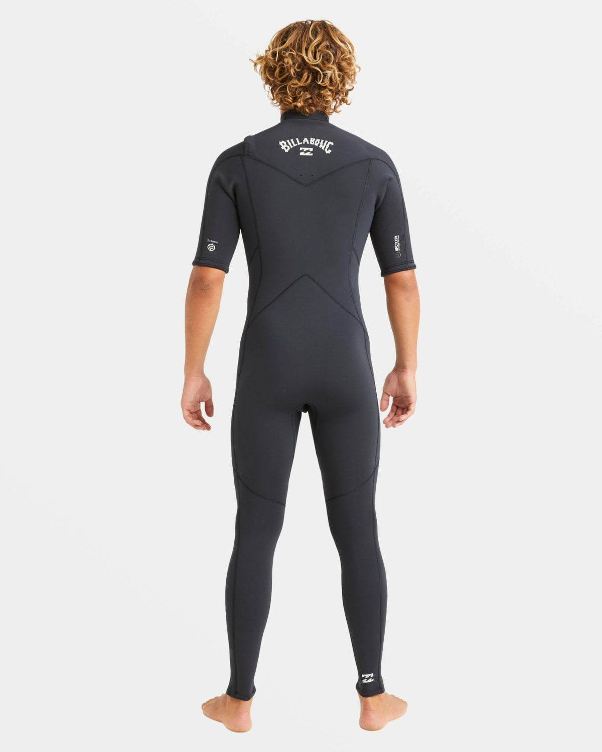 2/2mm Absolute Natural Upcycler GBS Chest Zip Wetsuit - Black | Billabong