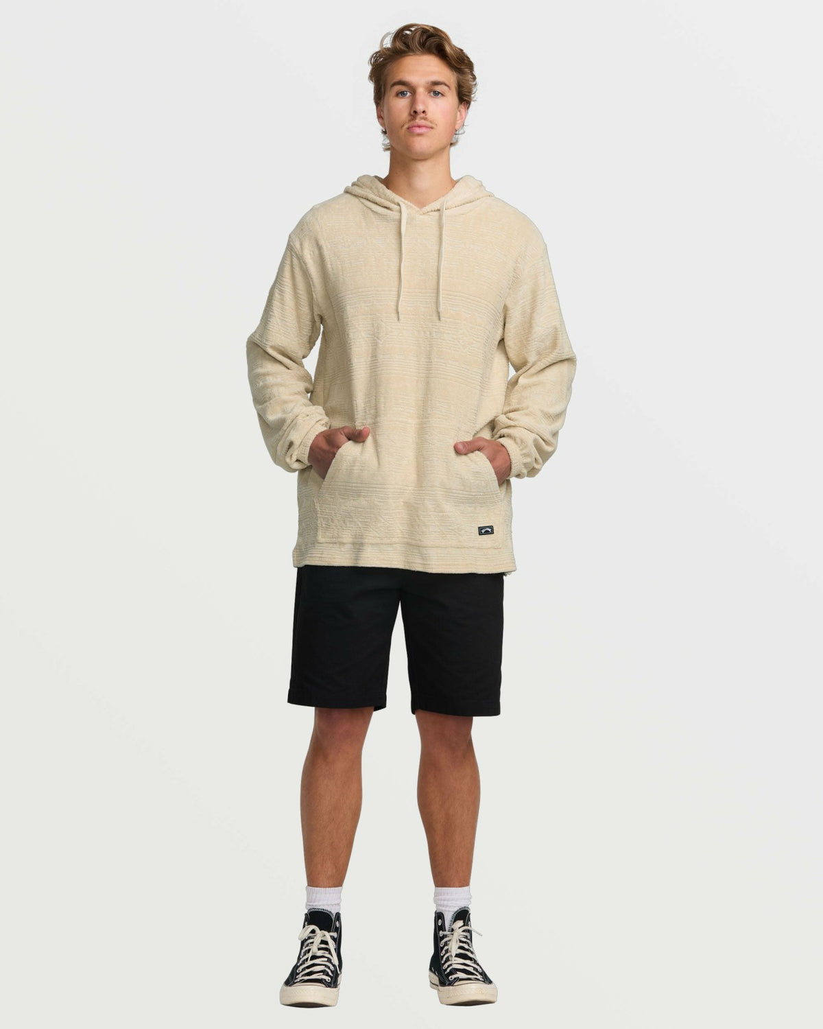 Flecker Jacquard Pullover Sweatshirt - Chino | Billabong