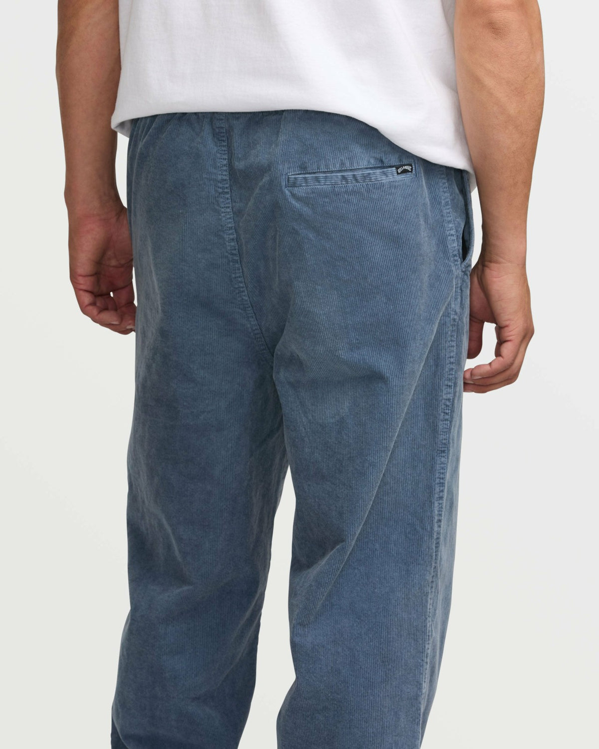Larry Elastic Waist Corduroy Pants - Slate Blue | Billabong