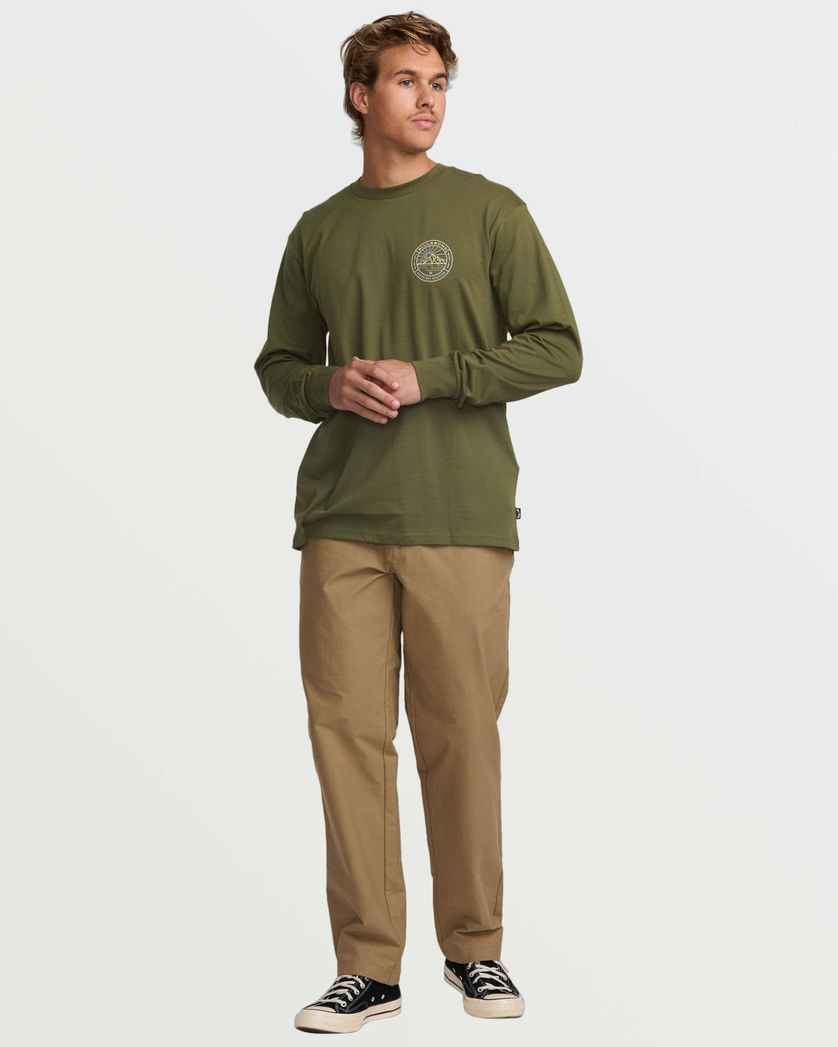 Rockies A/Div Long Sleeve Tee - Olive | Billabong