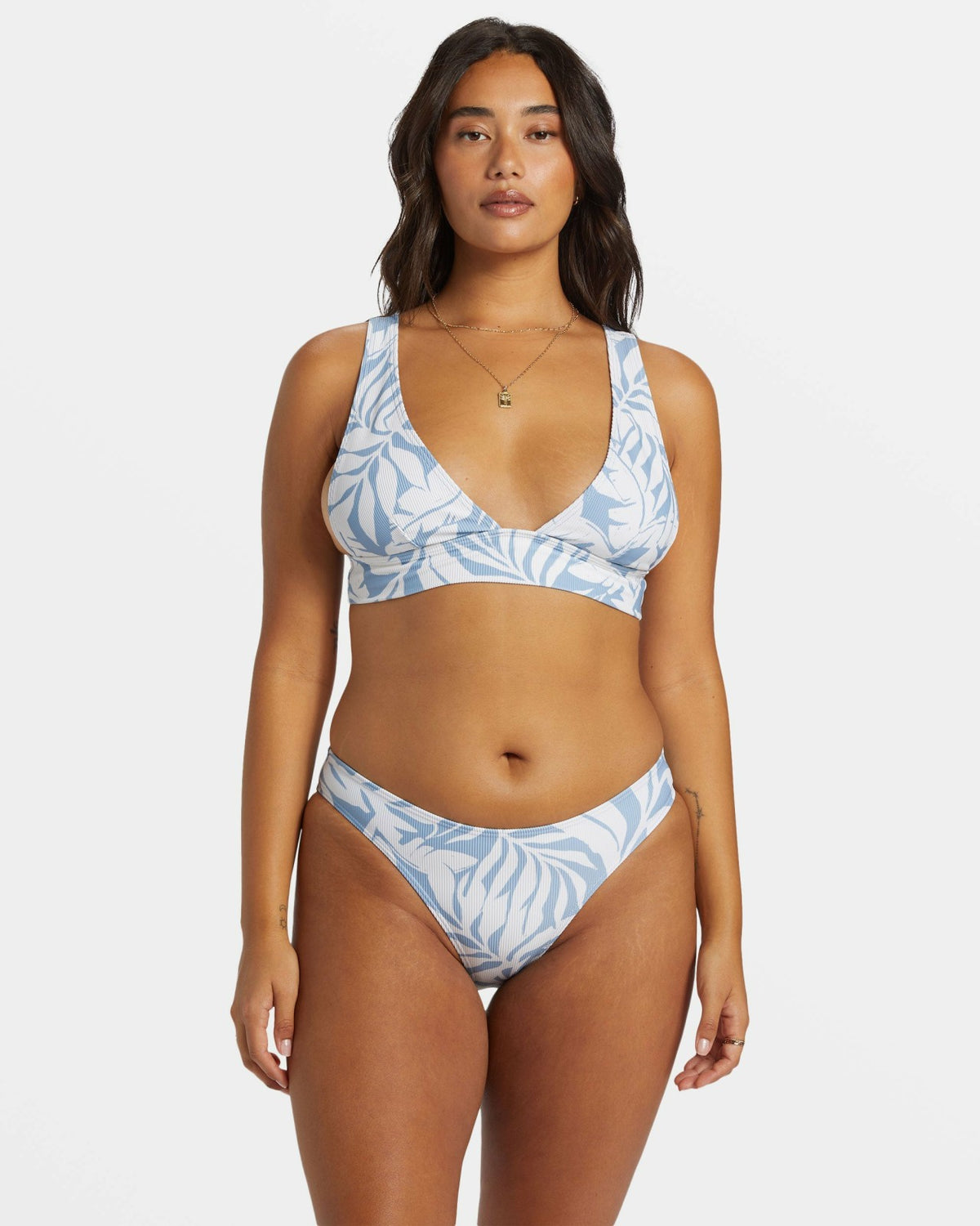 The Coast Is Calling Plunge Tank Bikini Top - Western Sky | Billabong