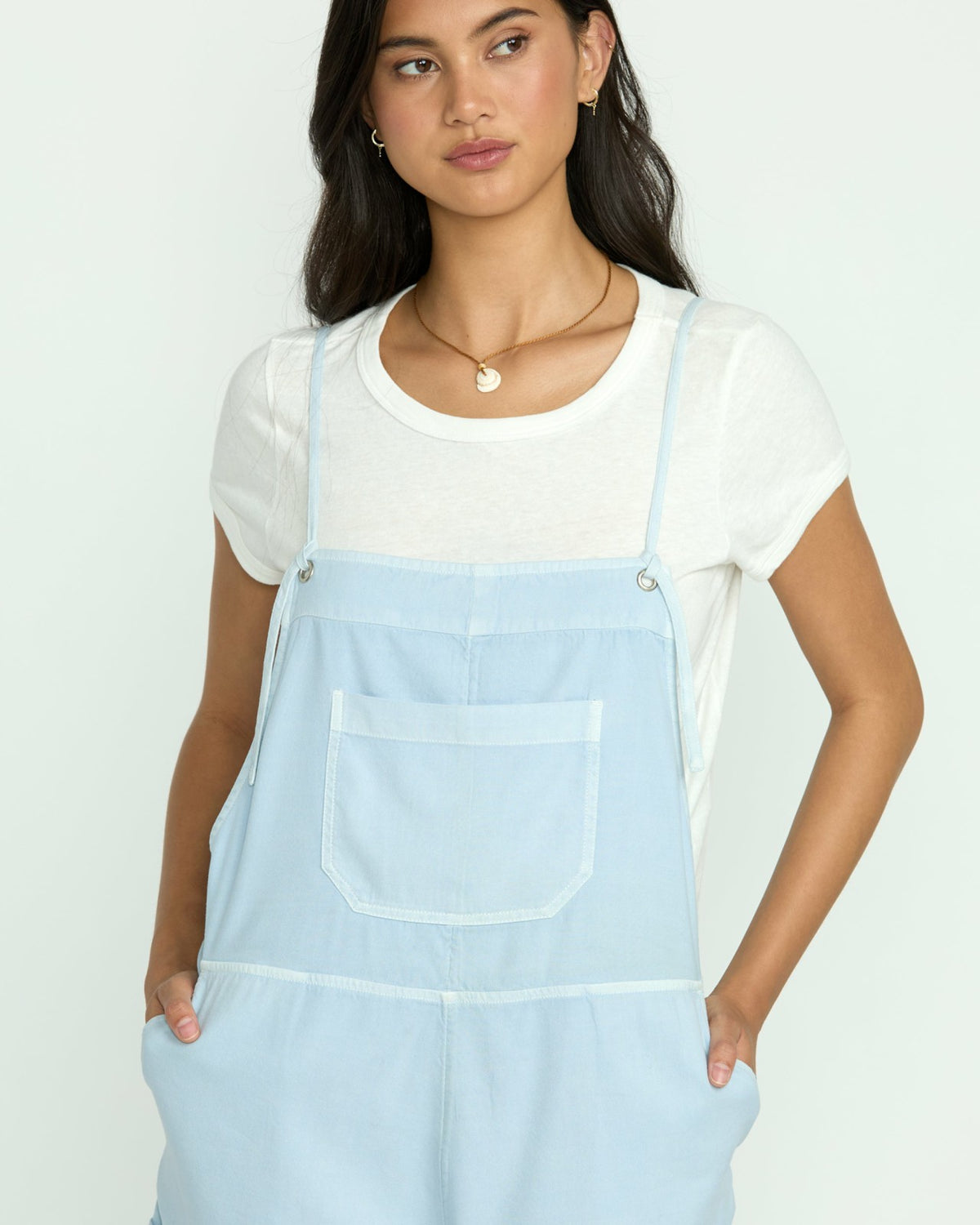 Wild Pursuit Romper - Washed Chambray | Billabong
