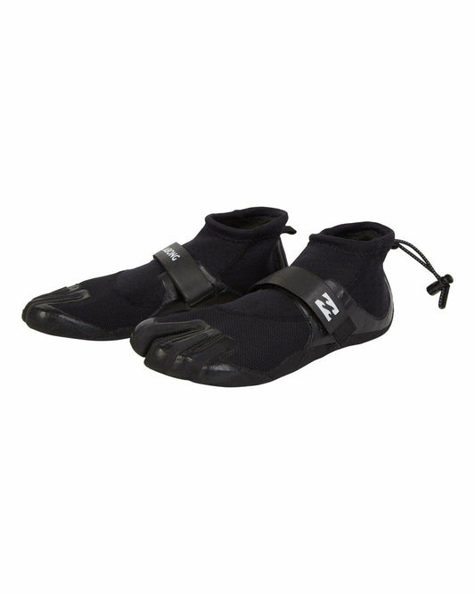 2mm Pro Reef Flatlock Wetsuit Boots - Black | Billabong