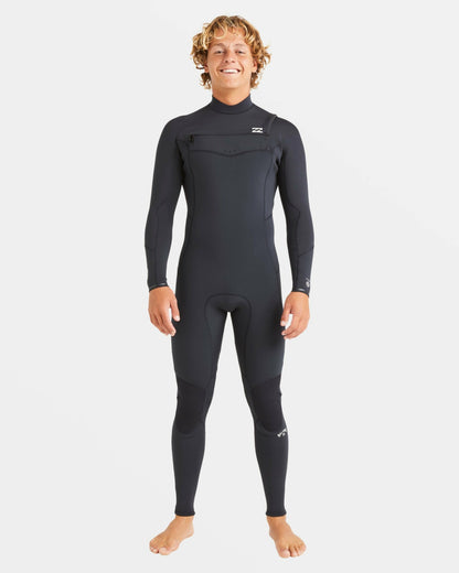 3/2mm Absolute Natural Upcycler GBS Chest Zip Wetsuit - Black | Billabong