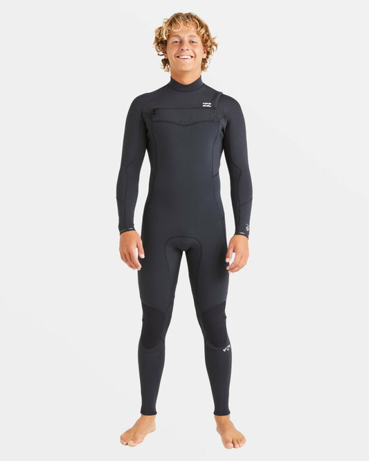 3/2mm Absolute Natural Upcycler GBS Chest Zip Wetsuit - Black | Billabong