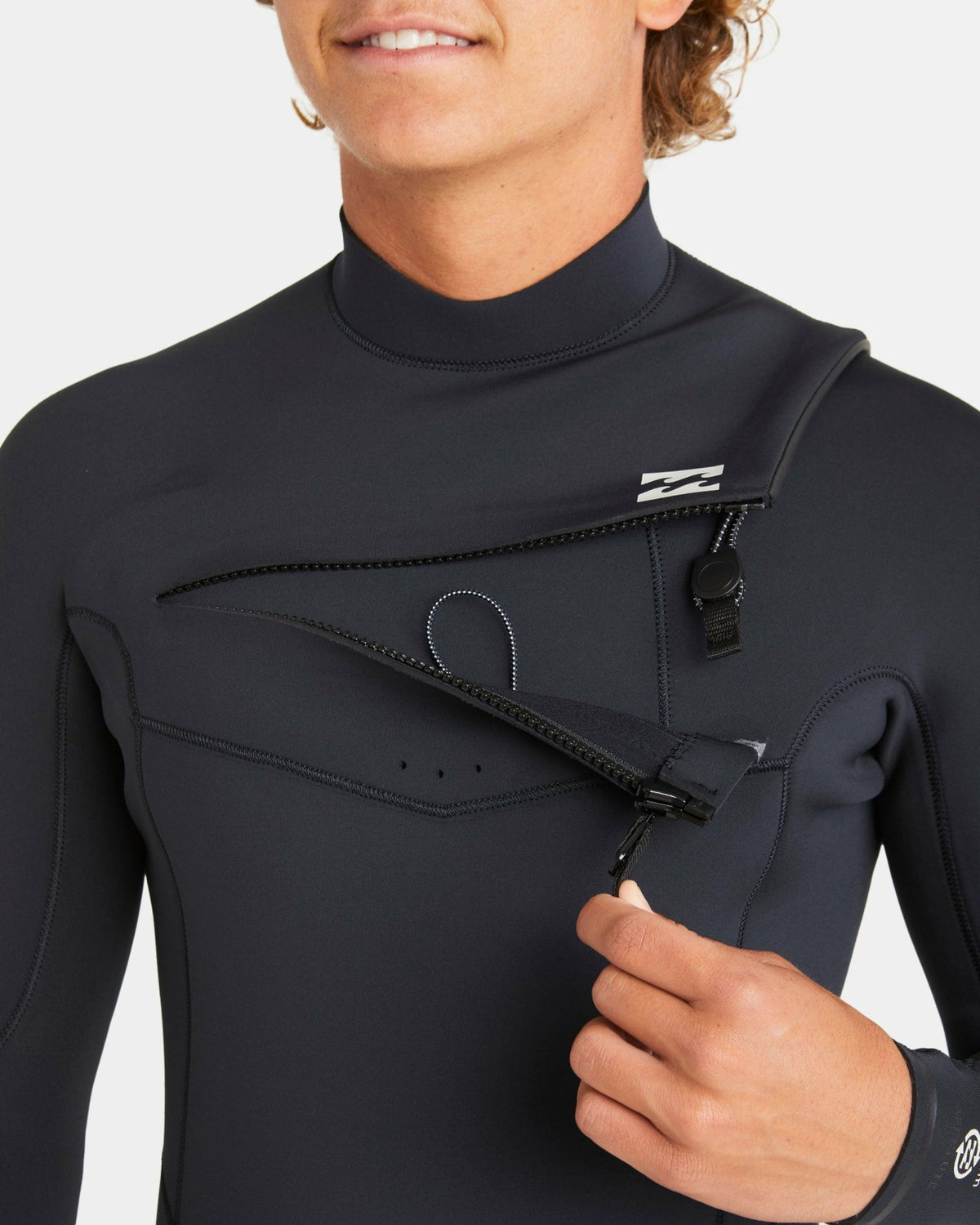 3/2mm Absolute Natural Upcycler GBS Chest Zip Wetsuit - Black | Billabong