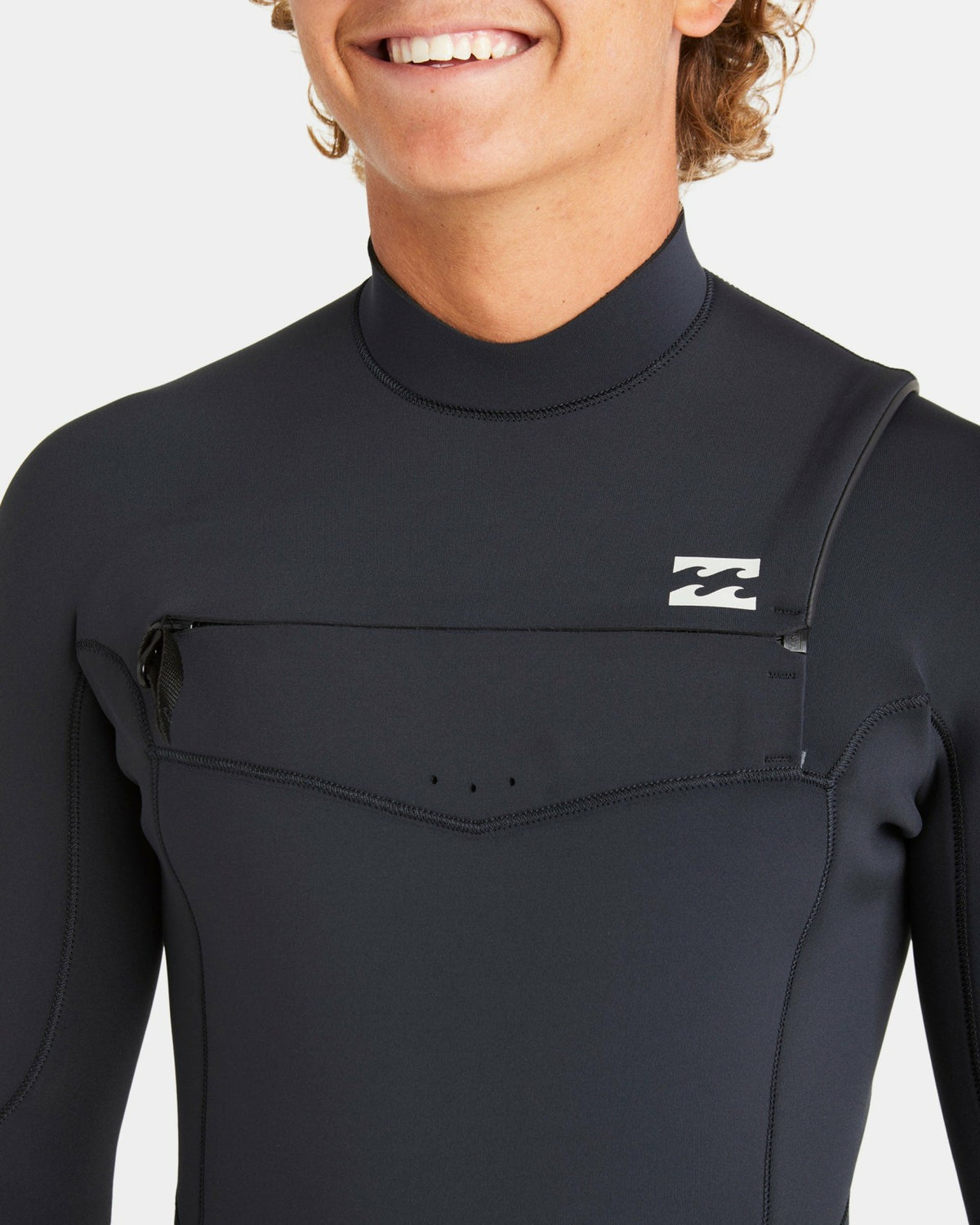 3/2mm Absolute Natural Upcycler GBS Chest Zip Wetsuit - Black | Billabong