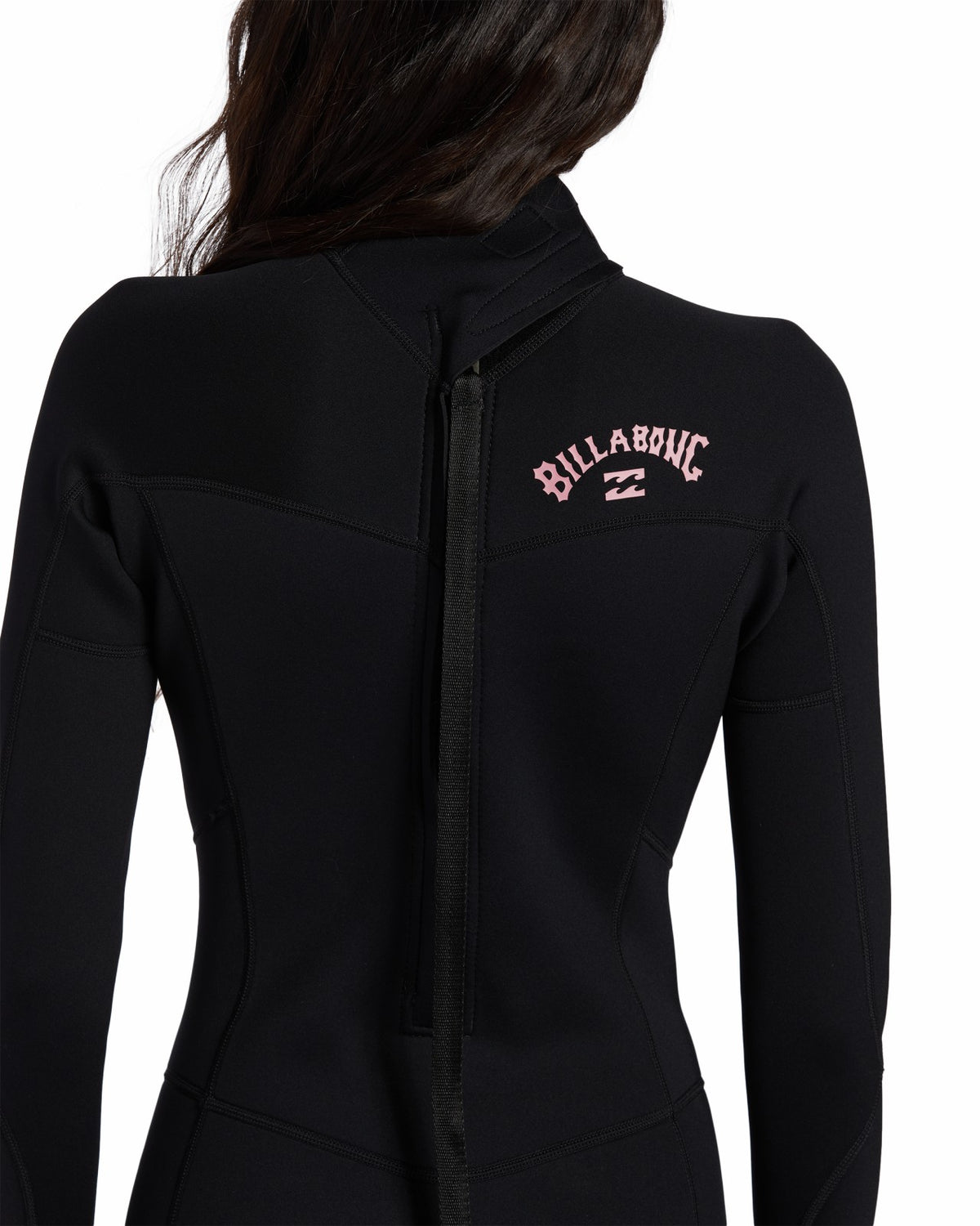 3/2mm Foil Flatlock Back Zip Wetsuit - Black | Billabong