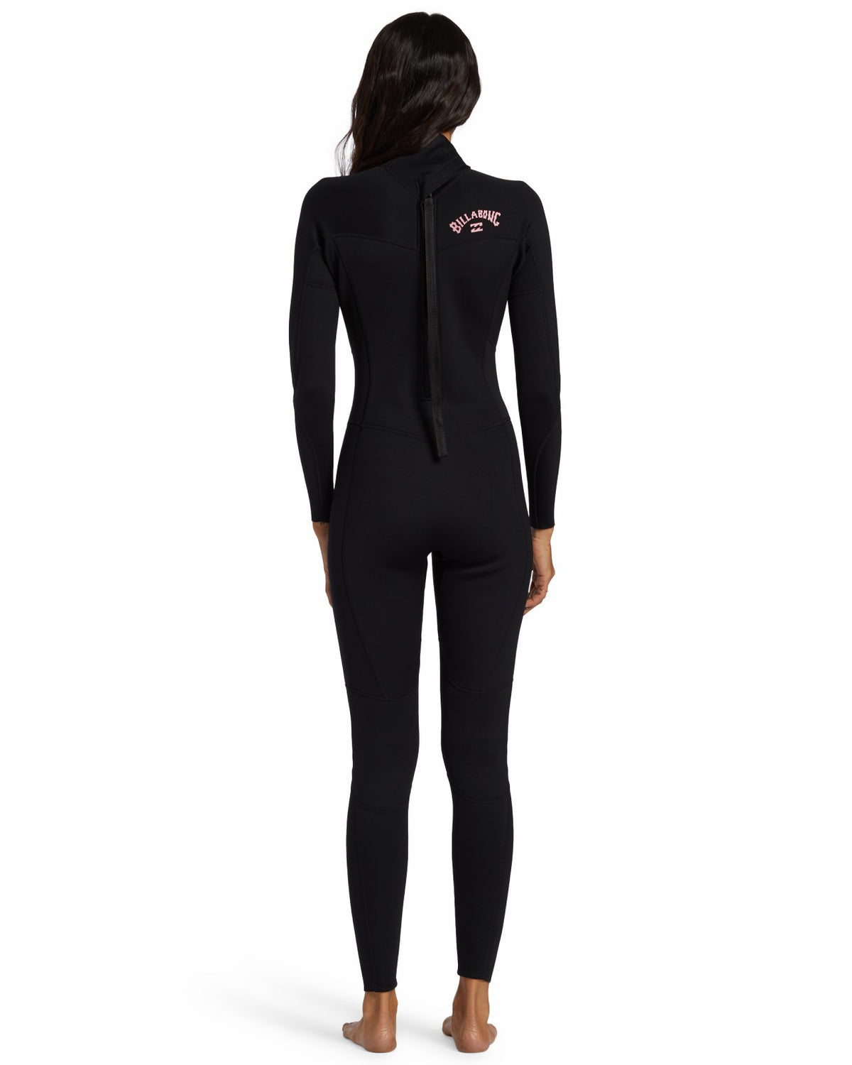 3/2mm Foil Flatlock Back Zip Wetsuit - Black | Billabong