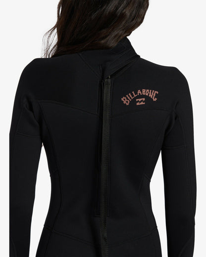 3/2mm Foil GBS Back Zip Wetsuit - Black | Billabong
