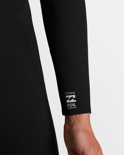 3/2mm Foil GBS Back Zip Wetsuit - Black | Billabong