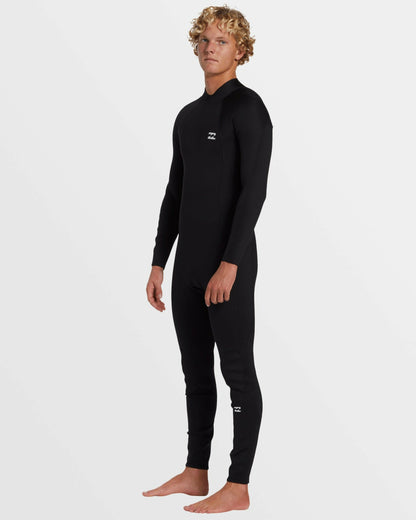 3/2mm Foil GBS Back Zip Wetsuit - Black | Billabong