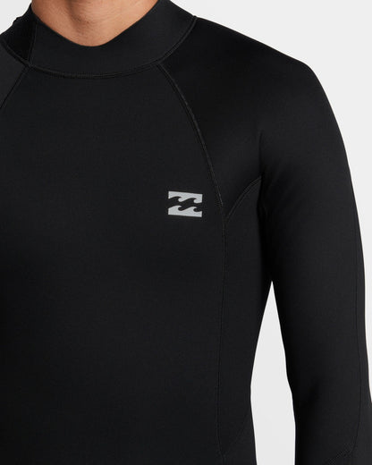 3/2mm Foil GBS Back Zip Wetsuit - Black | Billabong