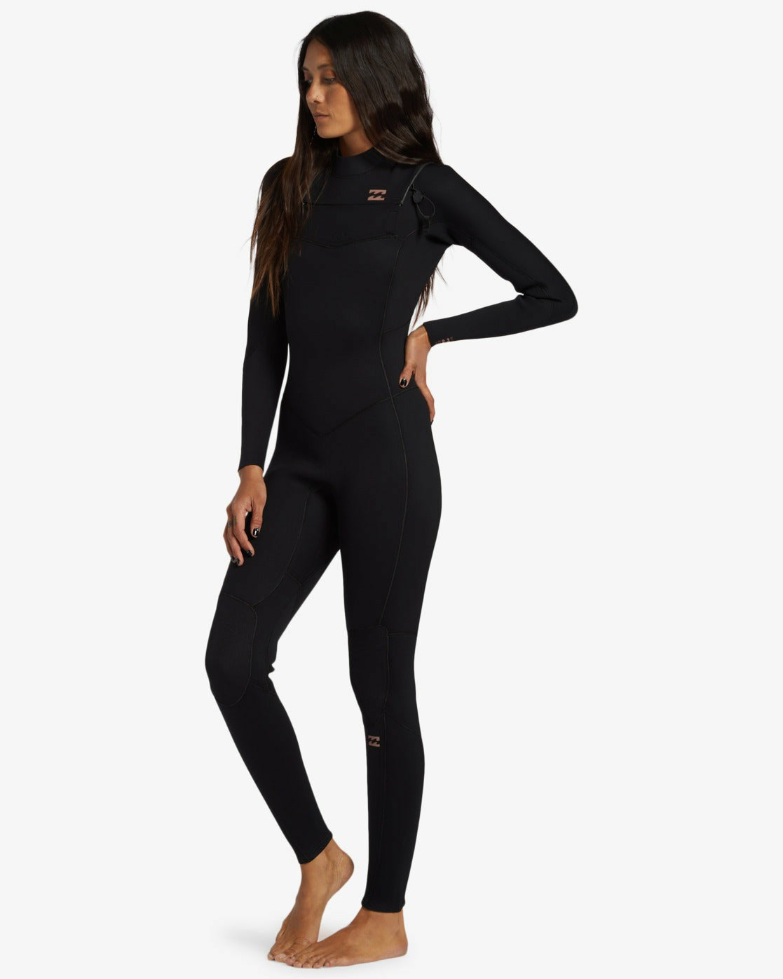 3/2mm Foil GBS Chest Zip Wetsuit - Black | Billabong