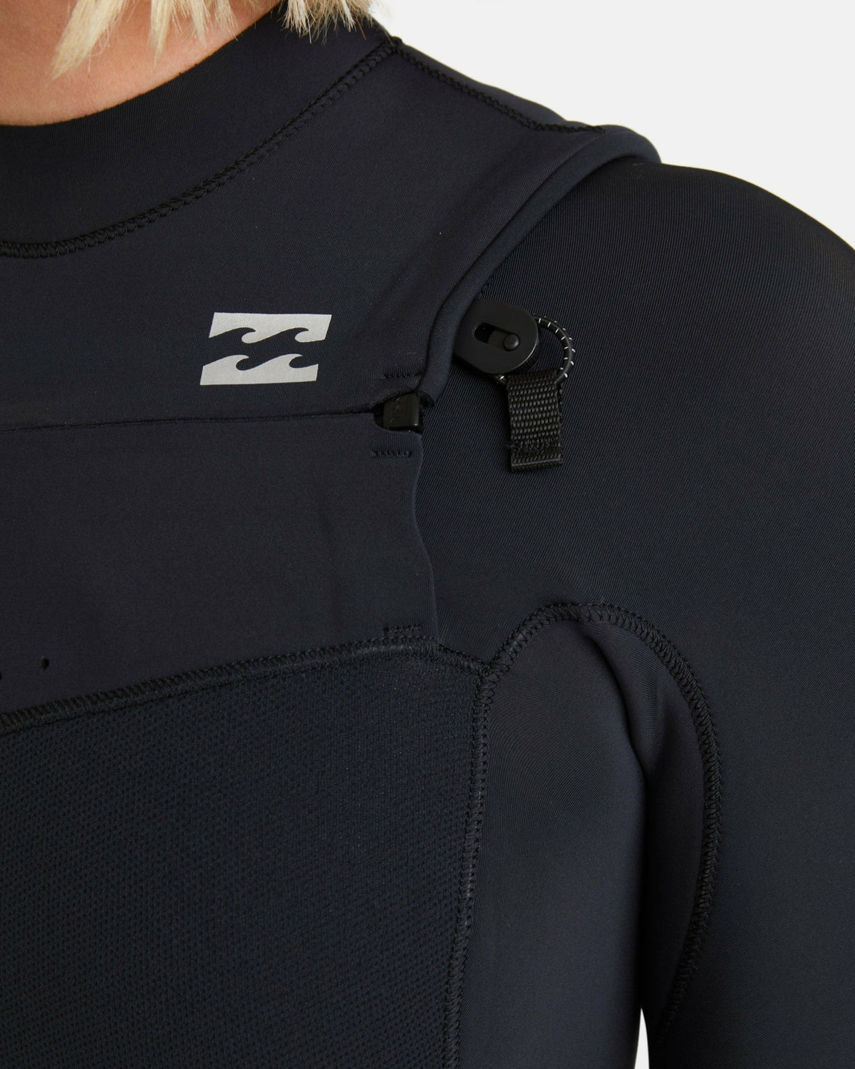 3/2mm Furnace Natural GBS Chest Zip Fullsuit - Black Tiki | Billabong
