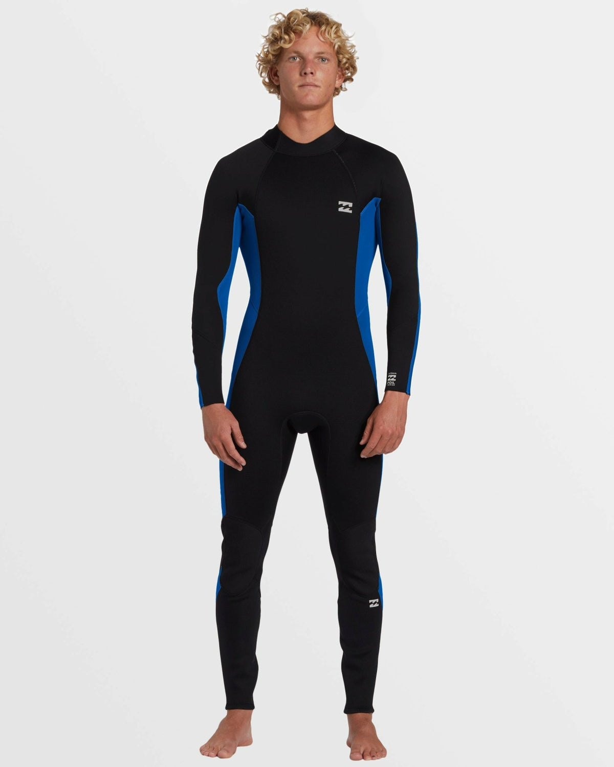 4/3mm Foil GBS Back Zip Wetsuit - Mid Blue | Billabong