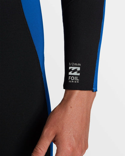 4/3mm Foil GBS Back Zip Wetsuit - Mid Blue | Billabong