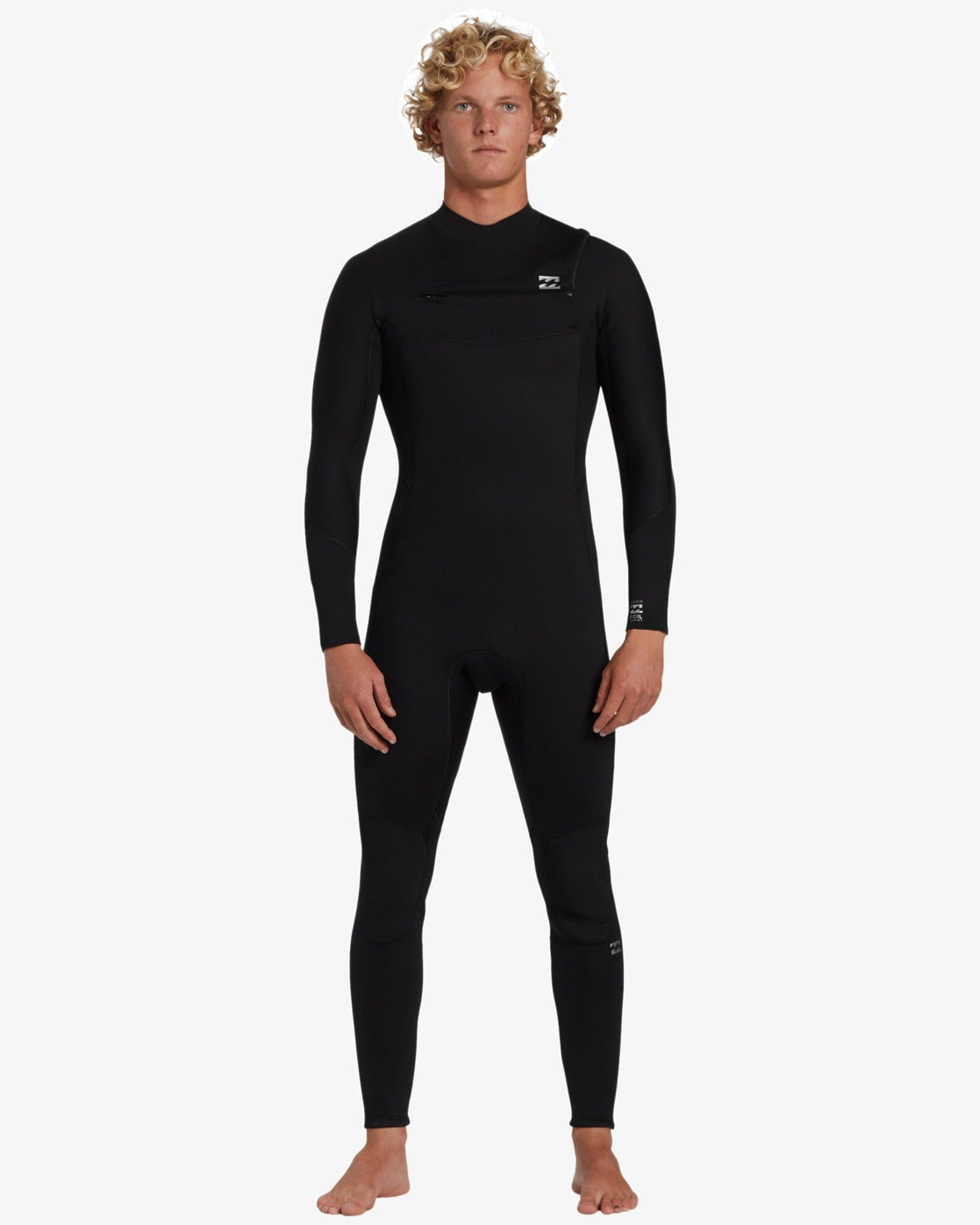 4/3mm Foil GBS Chest Zip Wetsuit - Black | Billabong