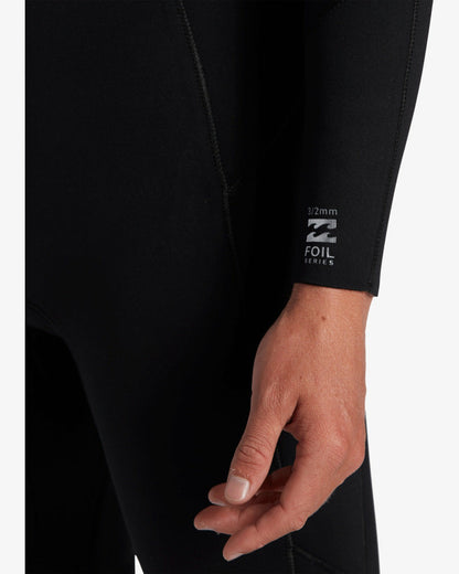 4/3mm Foil GBS Chest Zip Wetsuit - Black | Billabong