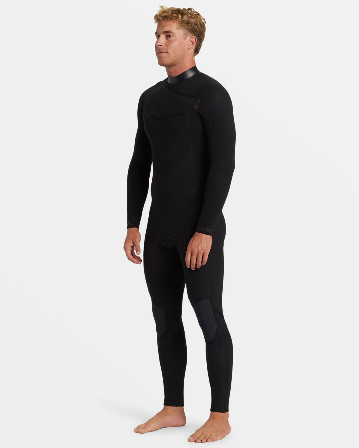 4/3mm Revolution Natural Upcycler GBS Chest Zip Wetsuit - Black | Billabong