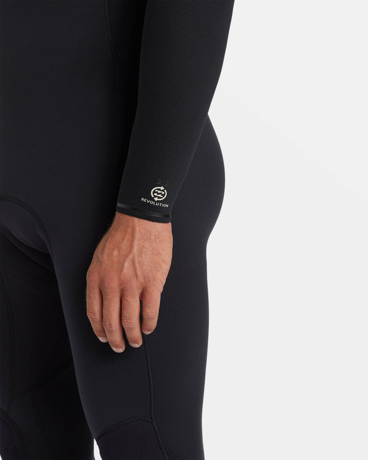 4/3mm Revolution Natural Upcycler GBS Chest Zip Wetsuit - Black | Billabong