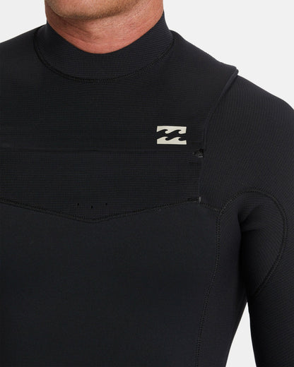 4/3mm Revolution Natural Upcycler GBS Chest Zip Wetsuit - Black | Billabong
