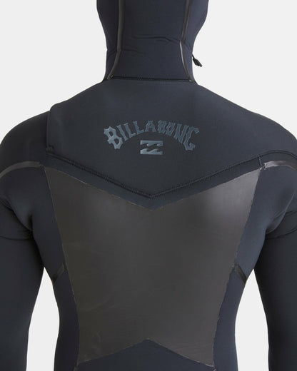 5/4mm Absolute Natural+ Upcycler Welded Chest Zip Hooded Wetsuit - Bla | Billabong