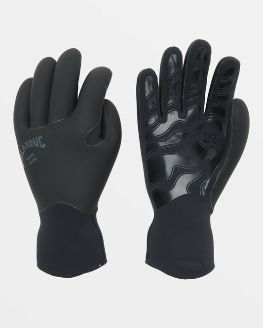 5mm Furnace Upcycler GBS 5 Finger Wetsuit Gloves - Black | Billabong