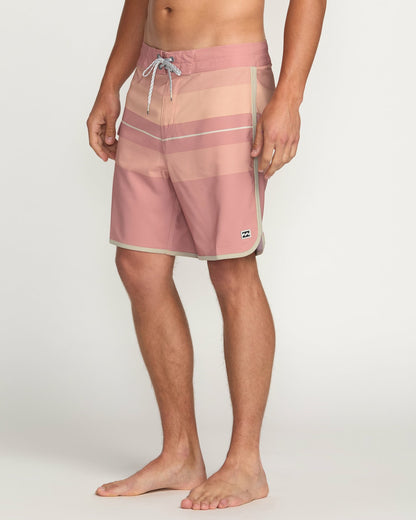 73 Pro Performance 18" Boardshorts - Dusty Pink | Billabong