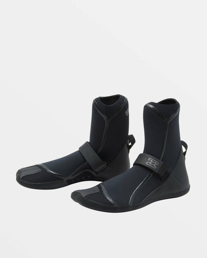 7mm Furnace Upcycler Welded Hidden Split Toe Wetsuit Boots - Black | Billabong