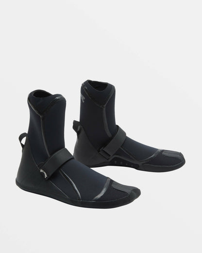 7mm Furnace Upcycler Welded Hidden Split Toe Wetsuit Boots - Black | Billabong
