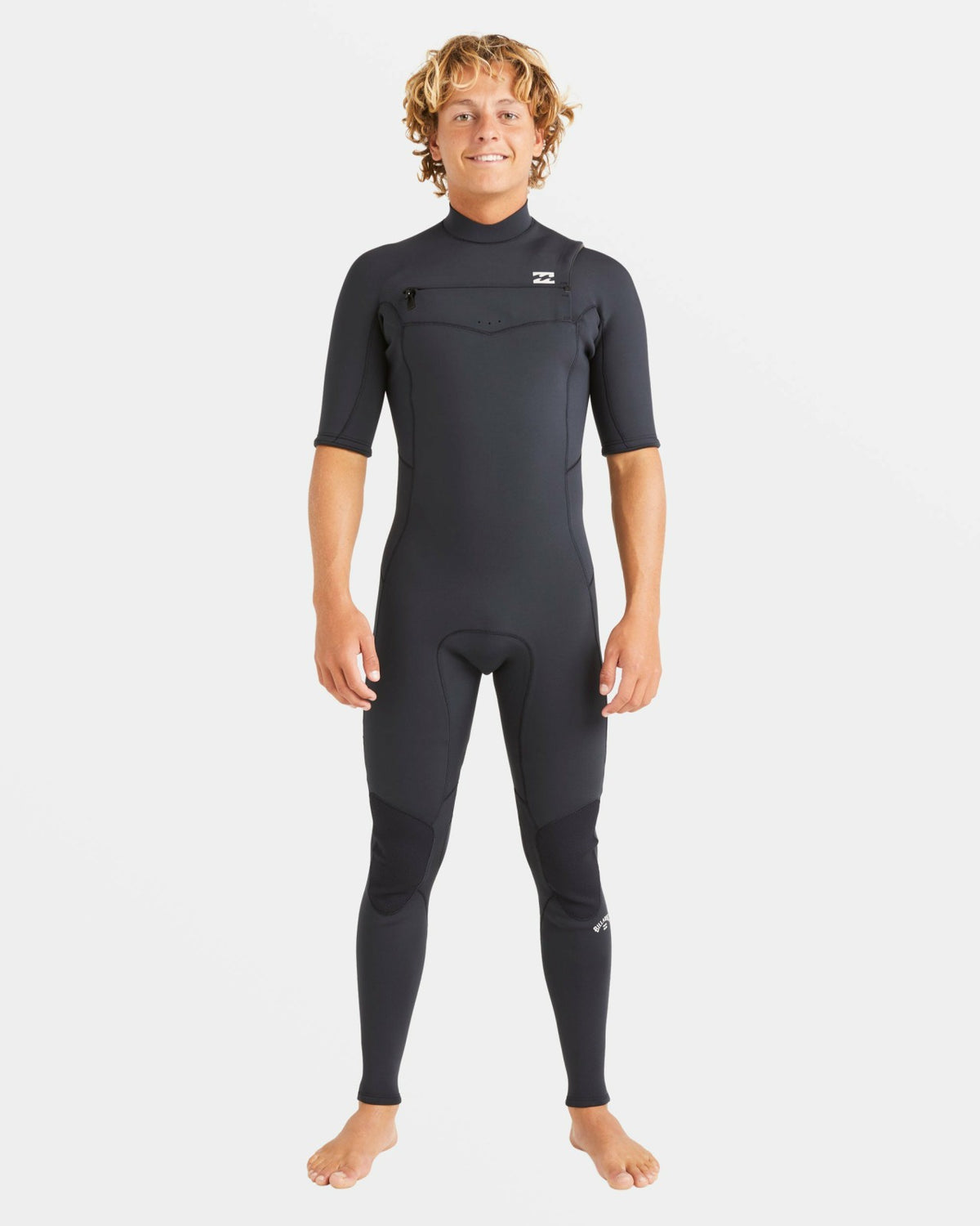 2/2mm Absolute Natural Upcycler GBS Chest Zip Wetsuit - Black | Billabong