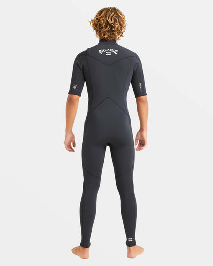 2/2mm Absolute Natural Upcycler GBS Chest Zip Wetsuit - Black | Billabong