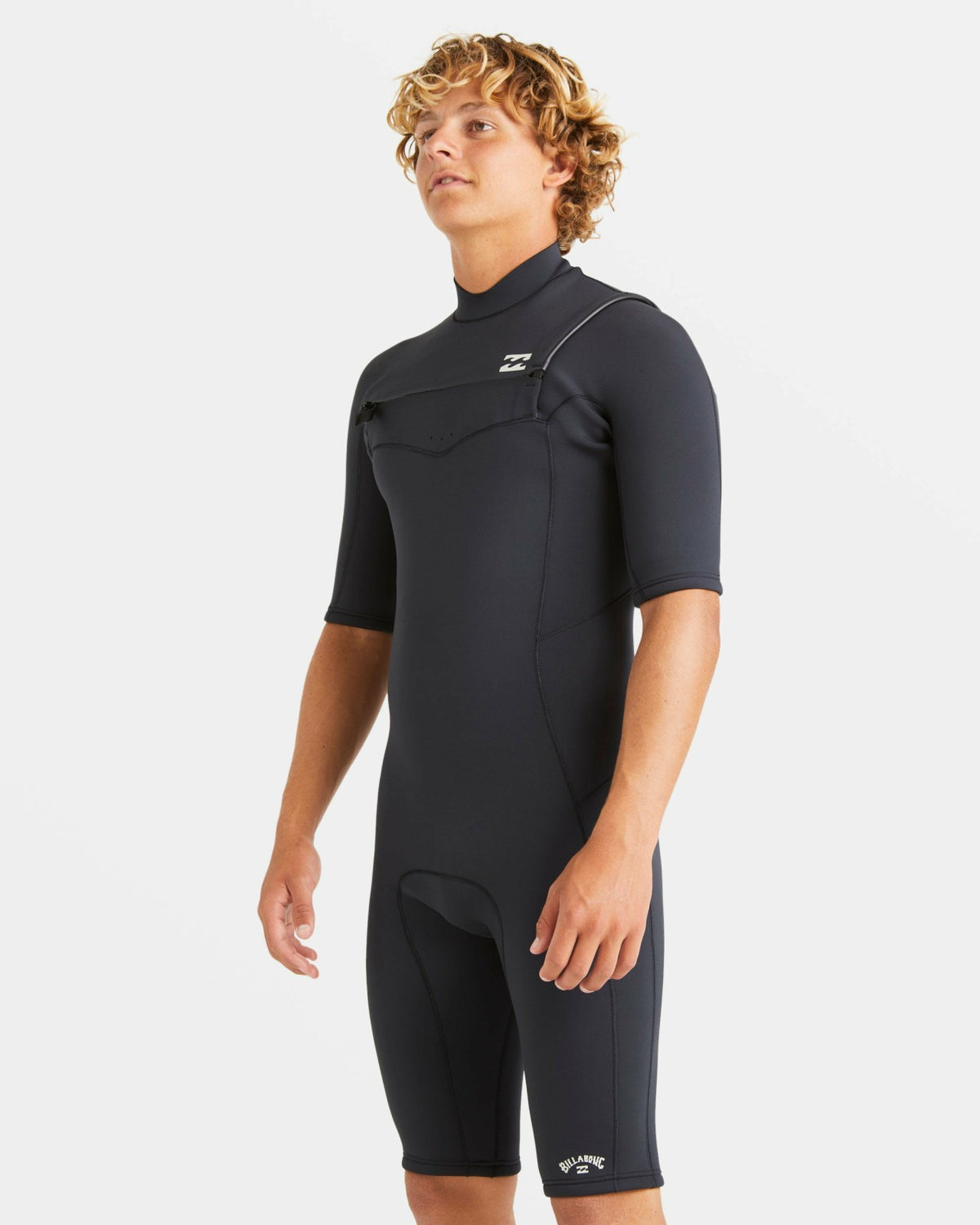 2/2mm Absolute Natural Upcycler GBS Chest Zip Short Sleeve Springsuit | Billabong