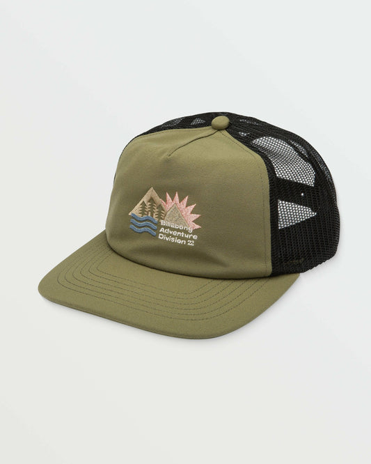 A/Div Trailblaze Trucker Hat - Military | Billabong