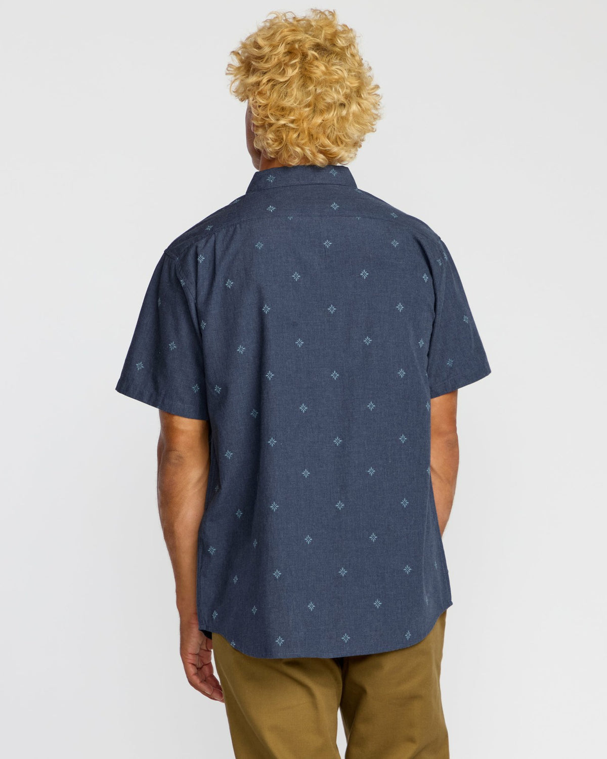 All Day Jacquard Short Sleeve Shirt - Midnight | Billabong
