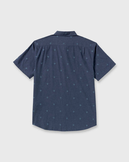 All Day Jacquard Short Sleeve Shirt - Midnight | Billabong