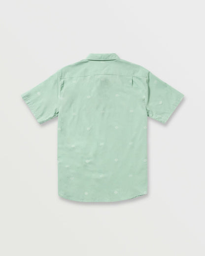 All Day Jacquard Short Sleeve Shirt - Seafoam | Billabong