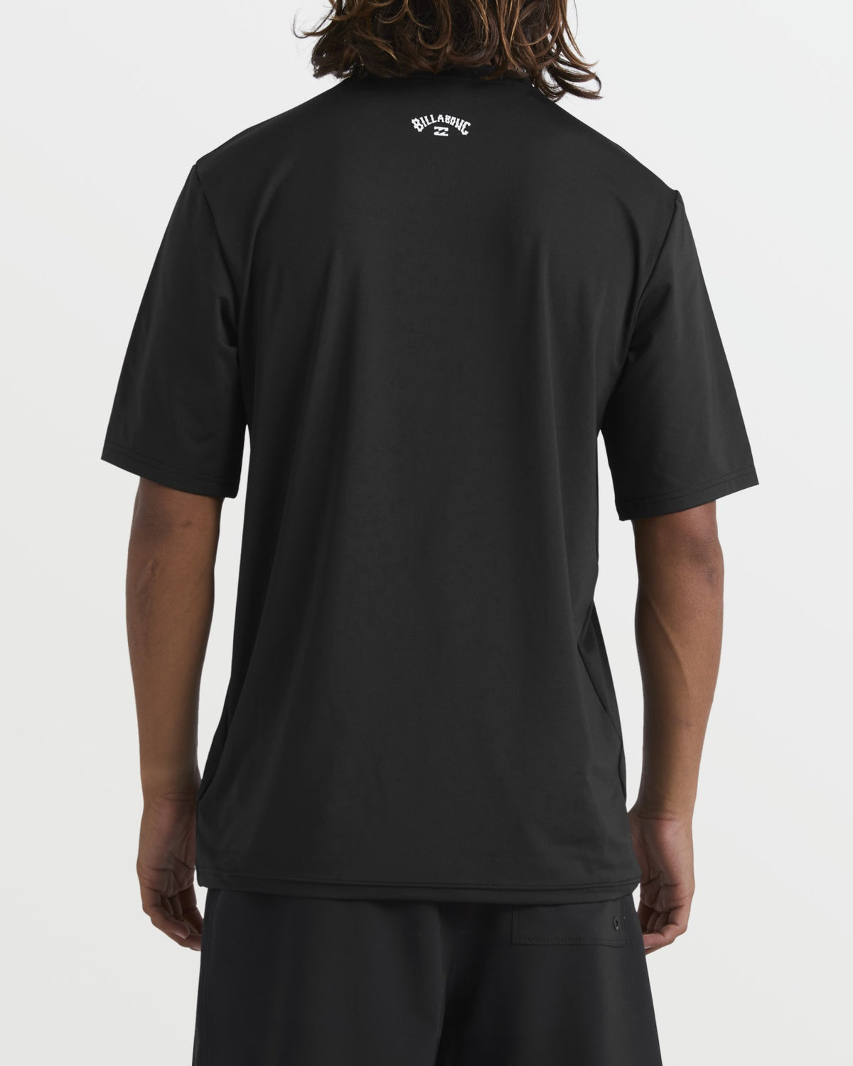 All Day Wave Short Sleeve Rashguard - Black | Billabong