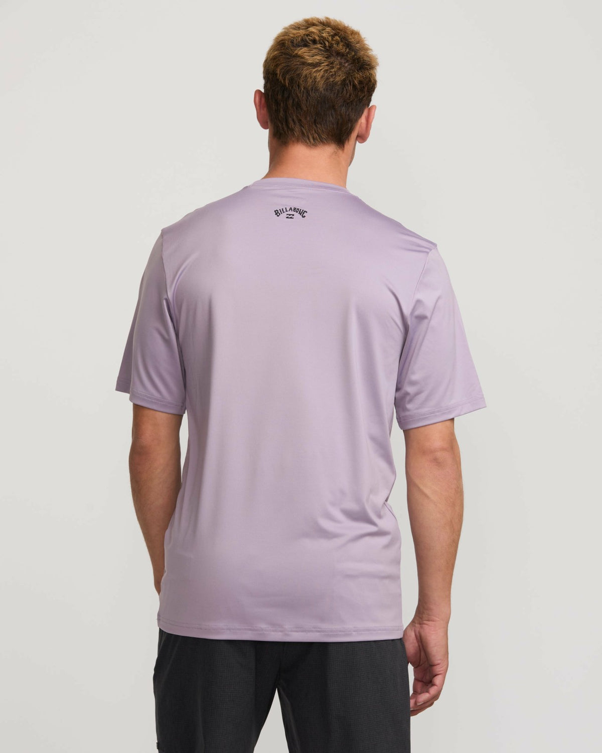All Day Wave Short Sleeve Rashguard - Light Purple | Billabong