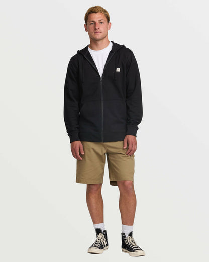 All Day Zip Sweatshirt - Black | Billabong