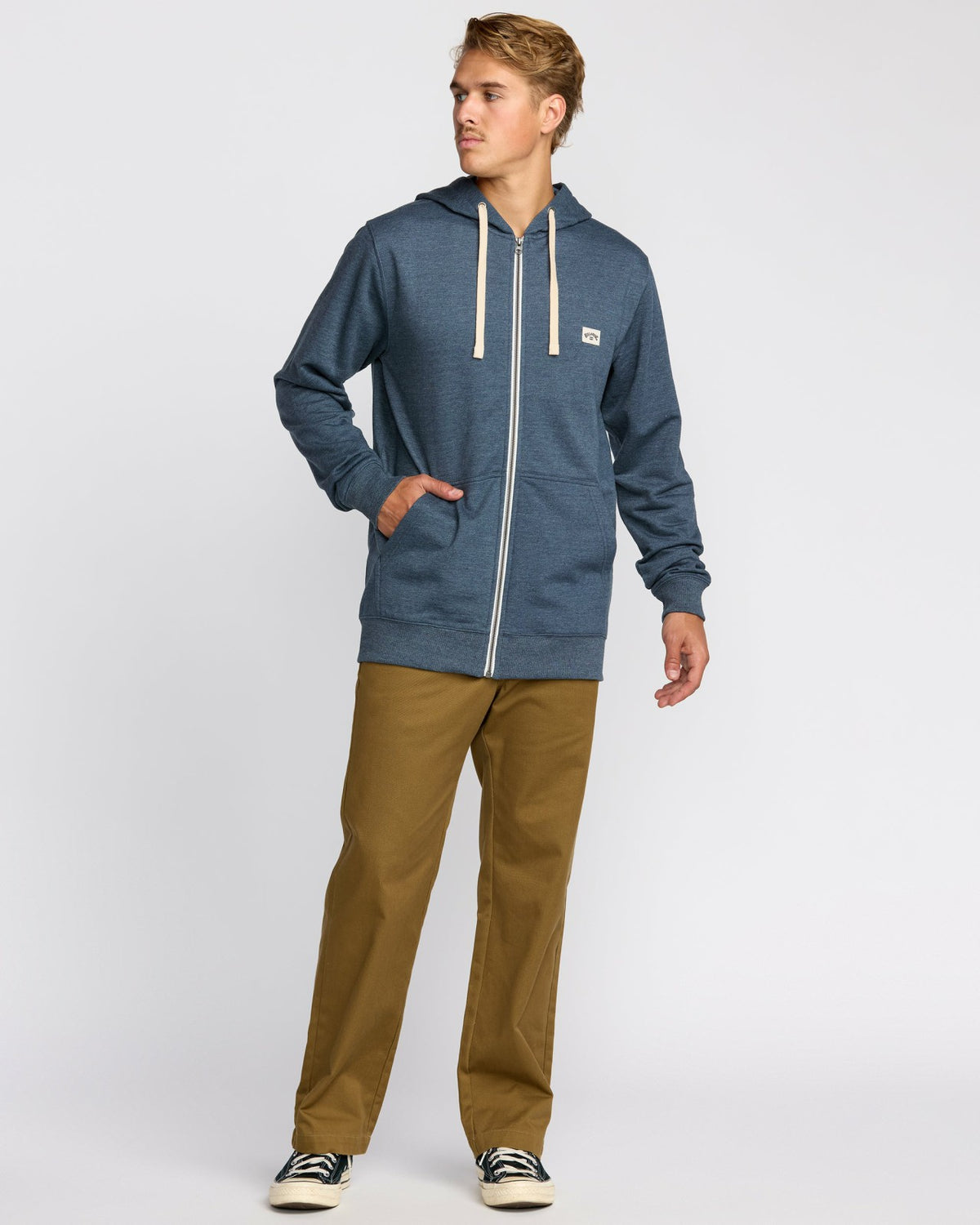 All Day Zip Sweatshirt - Midnight Blue | Billabong