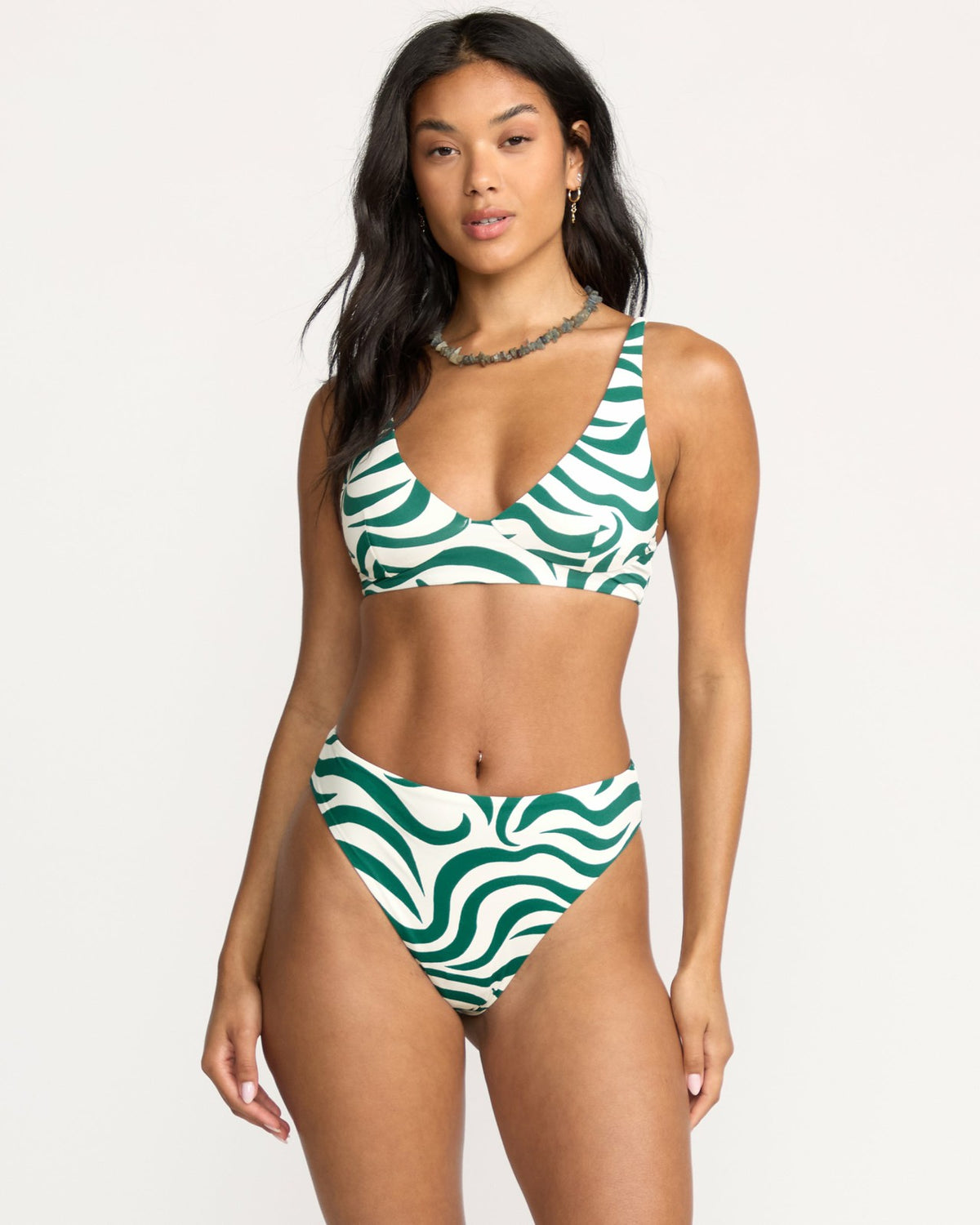 All The Waves Hi Maya Bikini Bottom - Evergreen | Billabong
