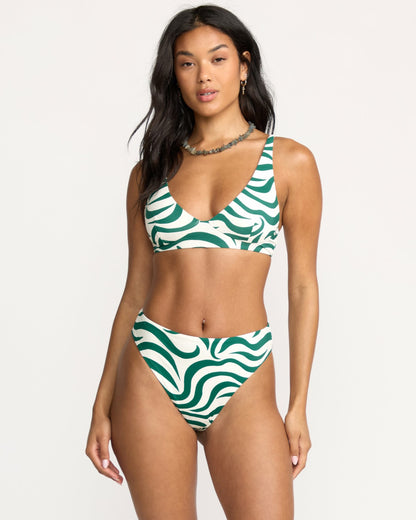 All The Waves Hi Maya Bikini Bottom - Evergreen | Billabong