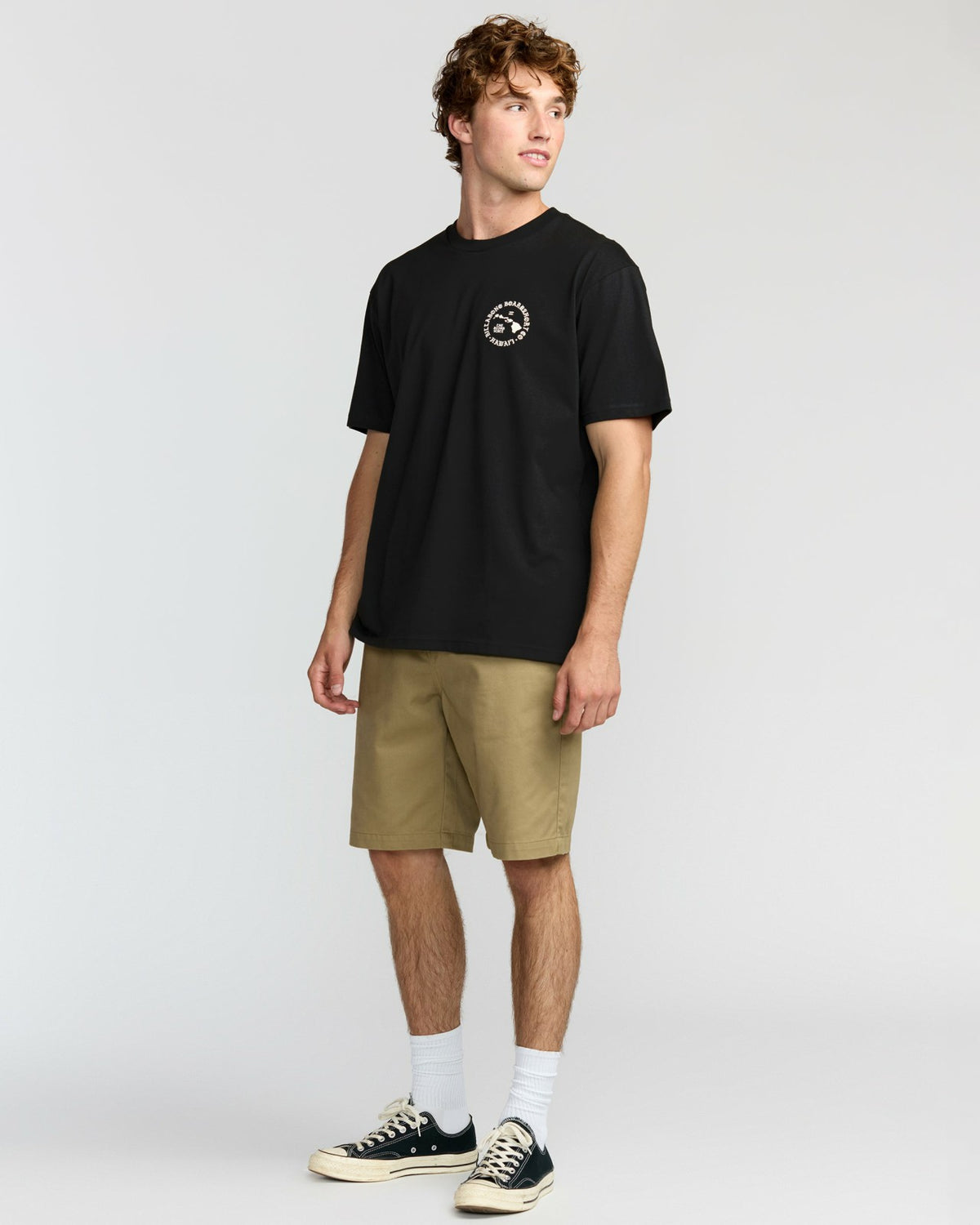 Aloha Island Hi Regular Short Sleeve T-Shirt - Washed Black | Billabong