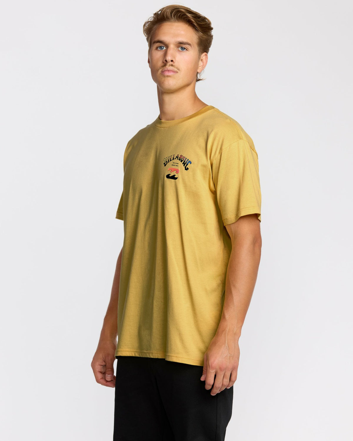 Arch Fade Premium Short Sleeve T-Shirt - Dust Yellow | Billabong
