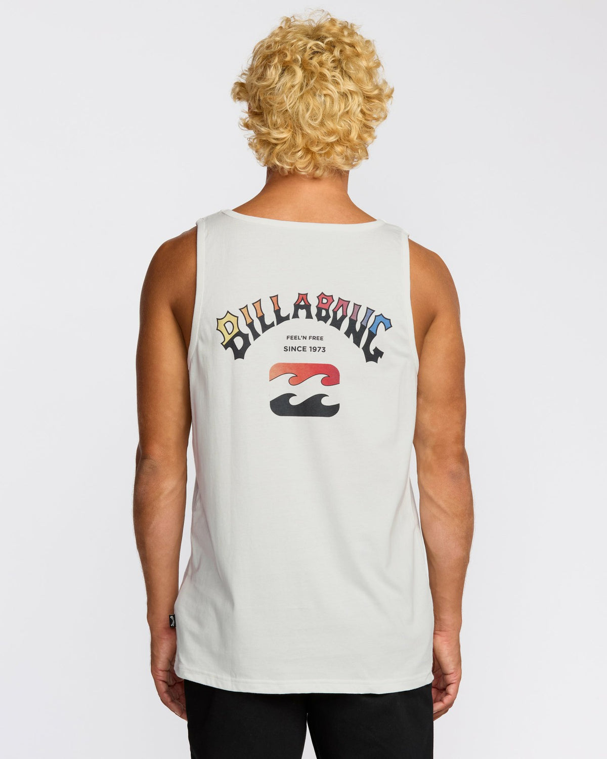 Arch Fade Tank - Off White | Billabong