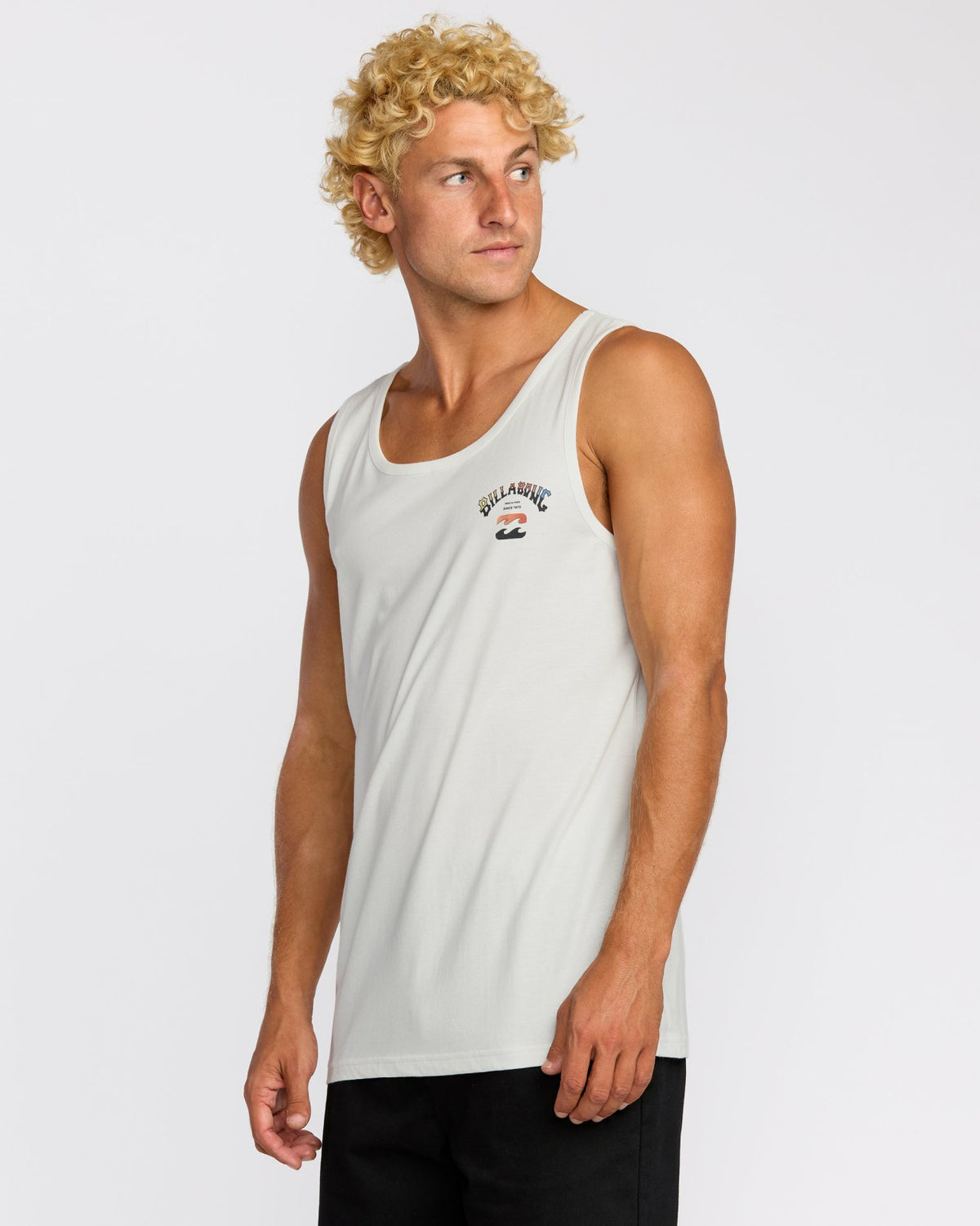 Arch Fade Tank - Off White | Billabong