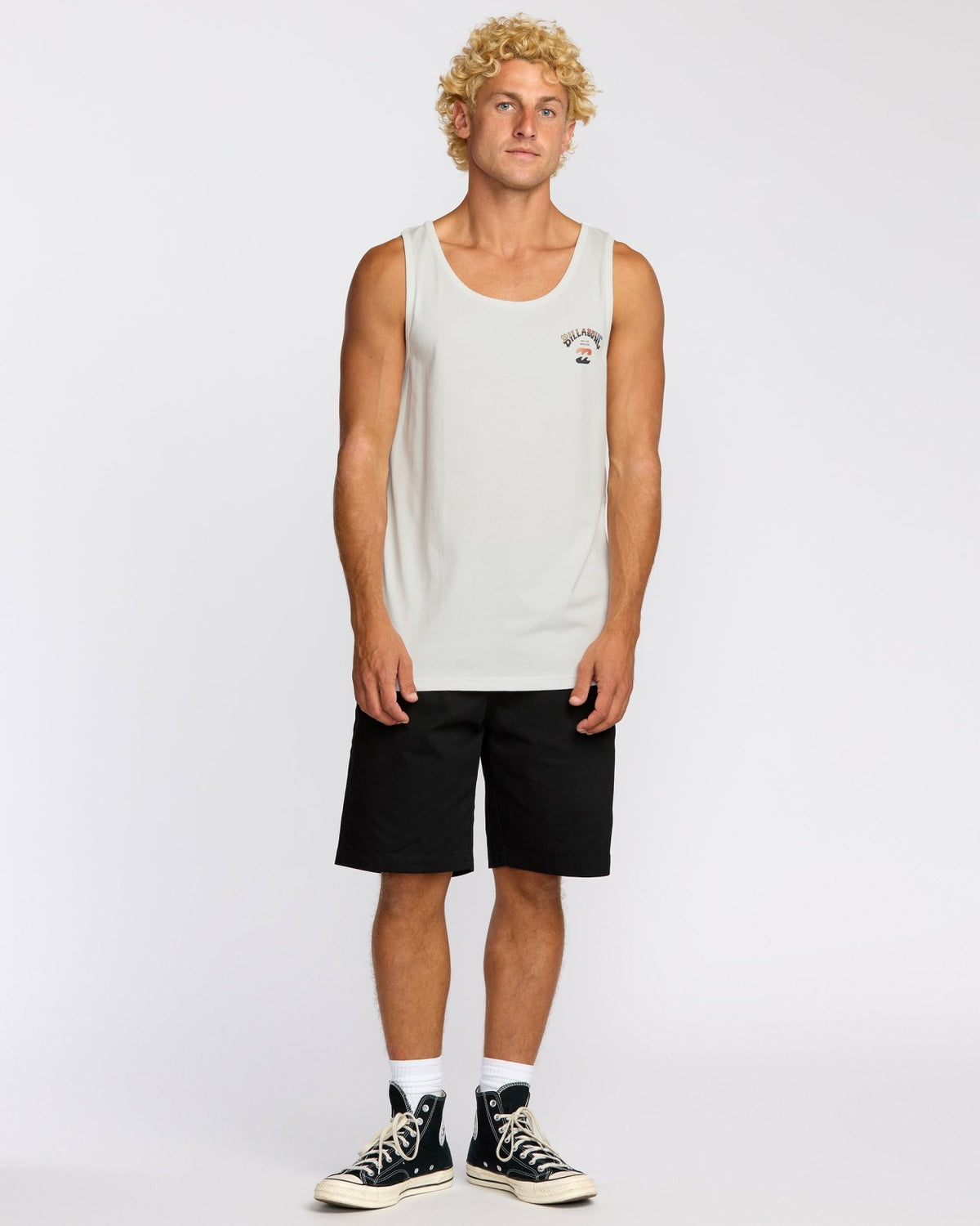 Arch Fade Tank - Off White | Billabong