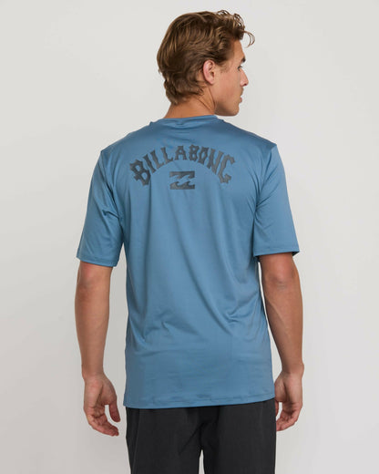 Arch Loose Fit Short Sleeve Surf Tee - Bay Blue | Billabong